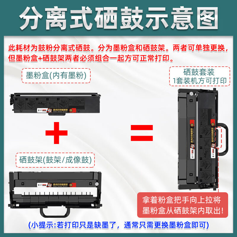 京昇联想（Lenovo）M1688DWPro自动双面无线激光打印机家用办公硒 - 图1