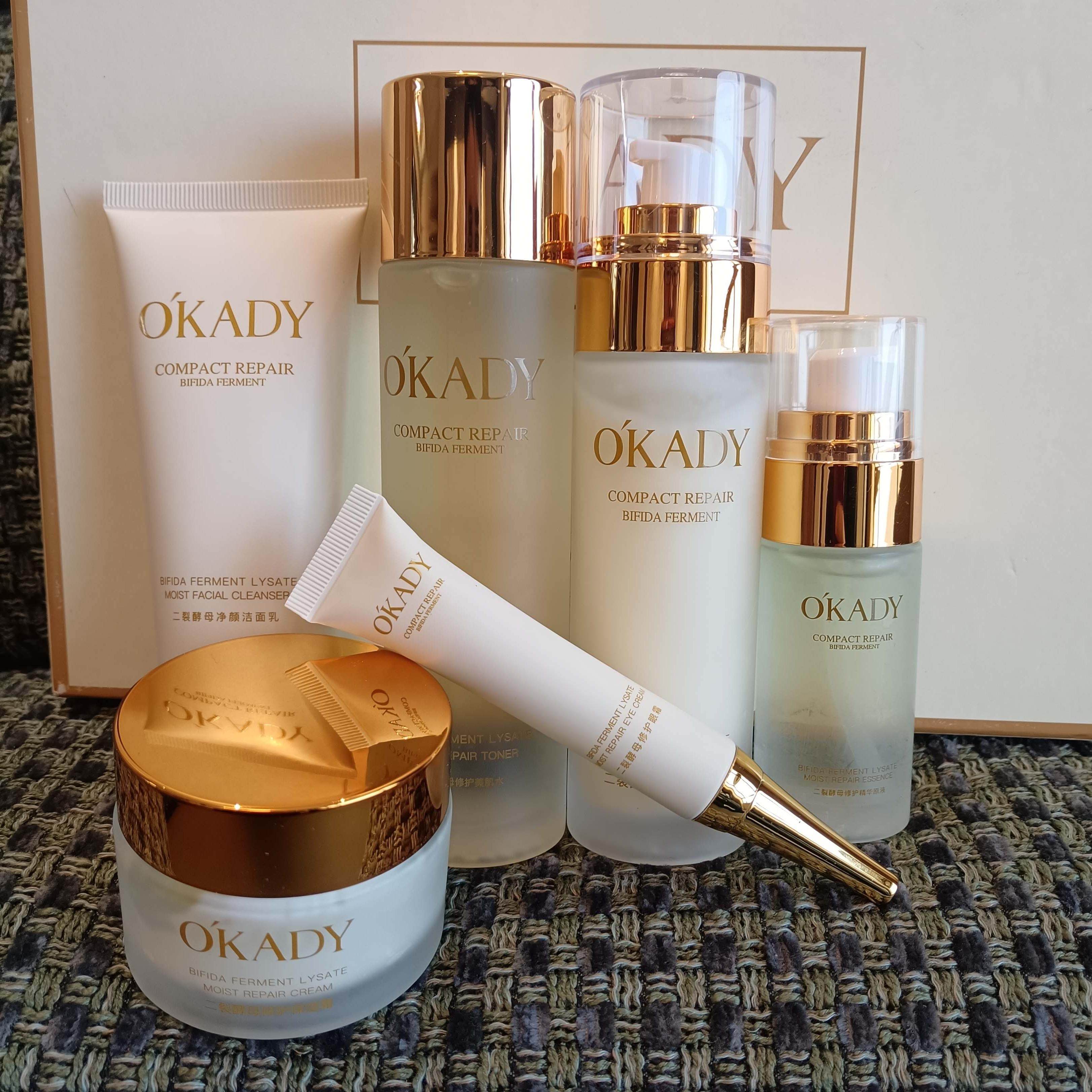 okady欧佩二裂酵母六件套盒旗舰正品眼霜水精华液乳洁面护肤品套,淘宝优惠券,粉丝福利购,淘宝优惠卷