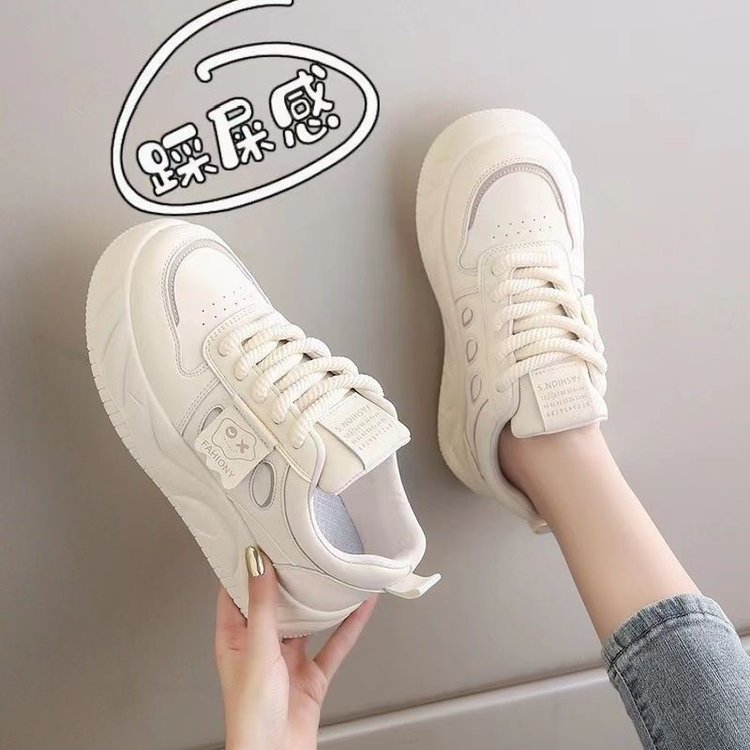 踩屎感孕妇专用防滑运动鞋女秋季2025年新款软底平底爆款小白板鞋