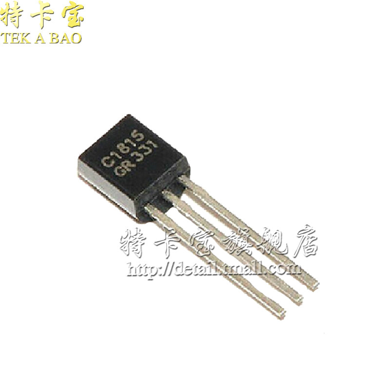 25 CON] (KT1) Transistor C1815 TO-92 NPN 150mA 50V (2SC1815 1815