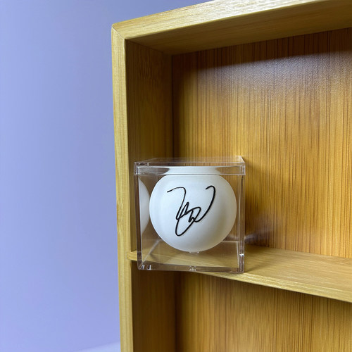 孙颖莎乒乓球签名球摆件纪念球王楚钦创意礼品DIY球拍樊振东礼物 - 图3