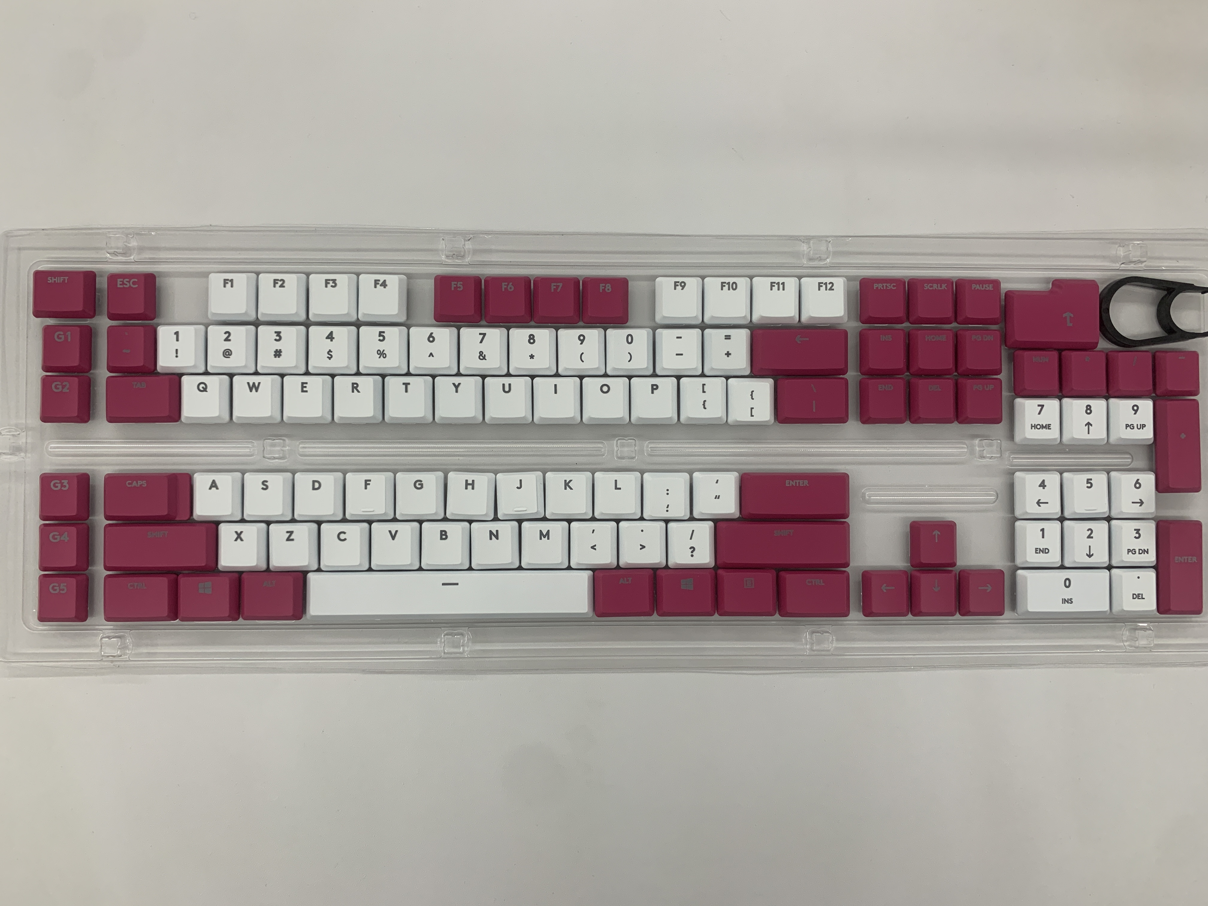 原装罗技G913TKL G813防滑耐磨彩色键键帽PC PBT无畏契约csgo键帽 - 图1