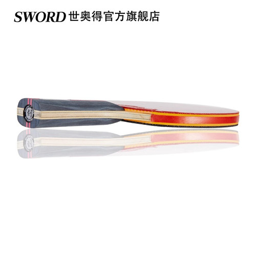 正品世奥得新款乒乓球拍1只装横拍直拍四星儿童初学者成品拍单拍 - 图2