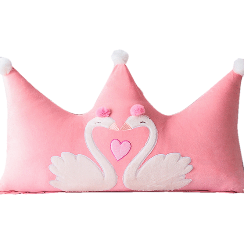 南极人居家布艺旗舰店南极人公主风床靠背垫软包床上靠枕大靠背护腰皇冠靠背枕床头靠垫0