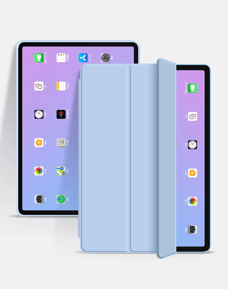 [Подходящий чехол-обложка из силикона со сменной крышкой для iPad air4 air5, 10.9 дюйма]