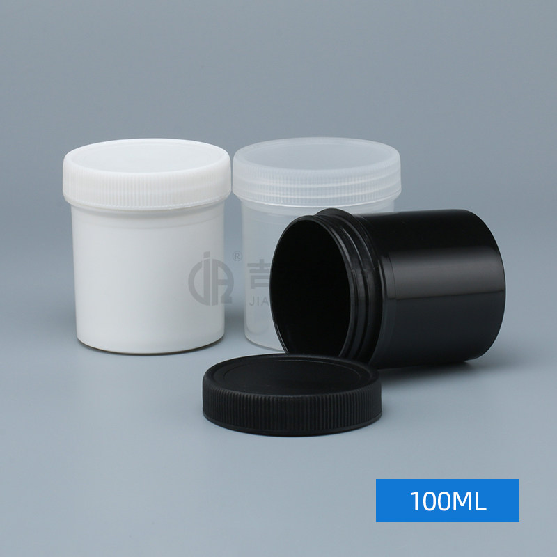 厂家直供 80/100ML塑料油漆罐 膏体包装罐分装瓶便携 大口螺旋盖,淘宝优惠券,粉丝福利购,淘宝优惠卷