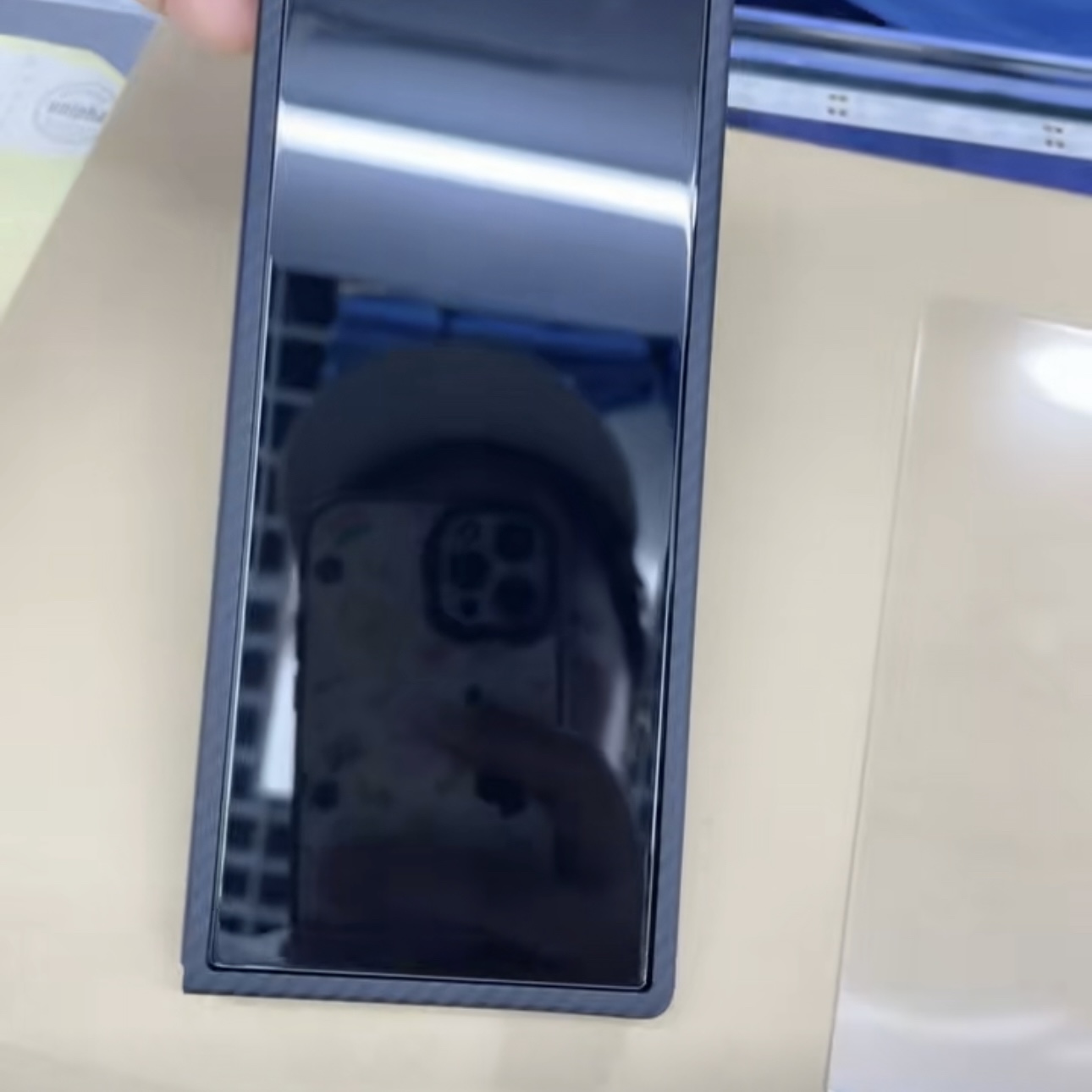凯夫拉缩小版不顶膜适用vivo xfold3pro手机钢化膜华为mateX3 x5钢化膜外屏套壳专用保护膜荣耀VS2高清贴膜 - 图1