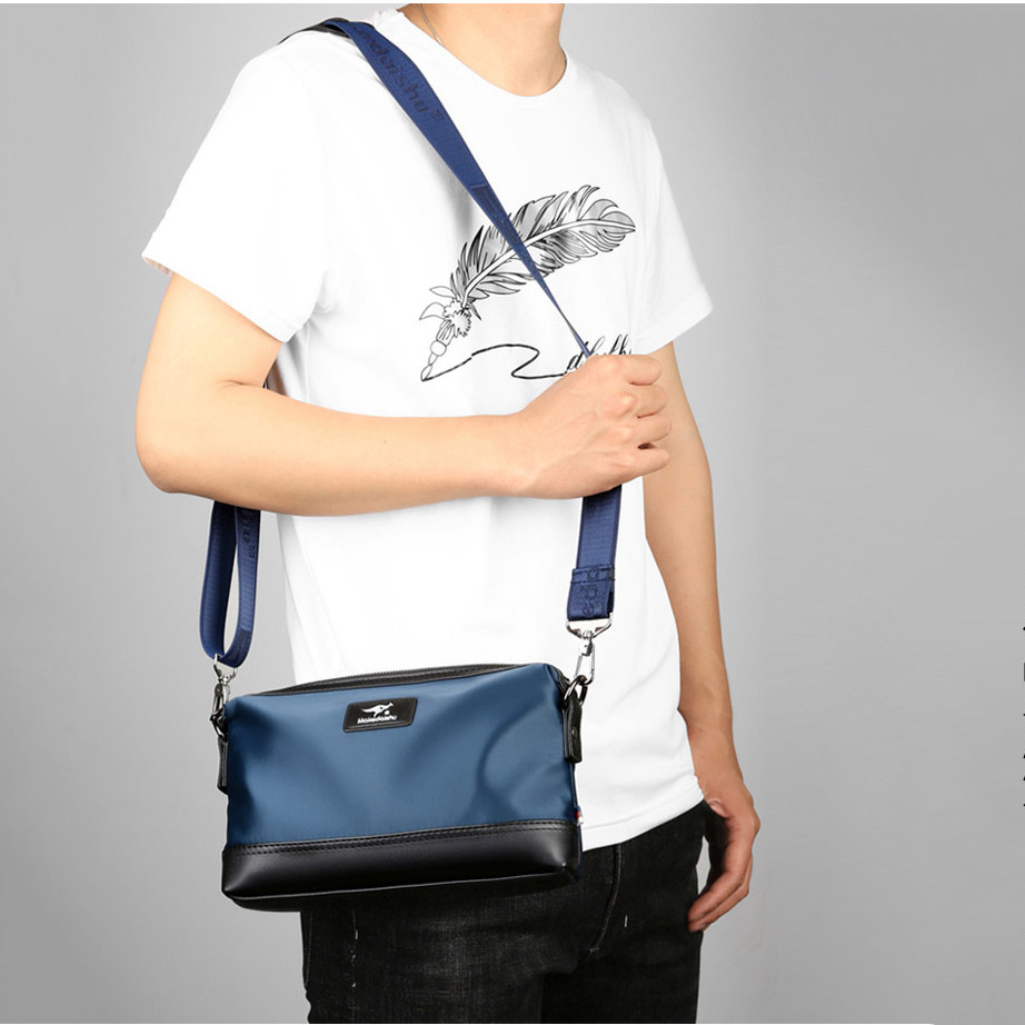 手拿男包潮流斜挎包新款男士休闲单肩包大容量多功能牛津布背包,淘宝优惠券,粉丝福利购,淘宝优惠卷