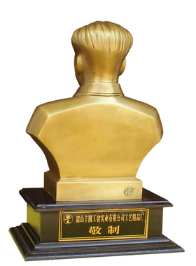 铜像客厅玄关半身