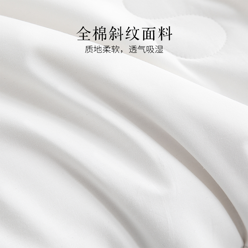 安睡宝全棉100%蚕丝被冬被加厚保暖双人被芯子母被二合一春秋被子