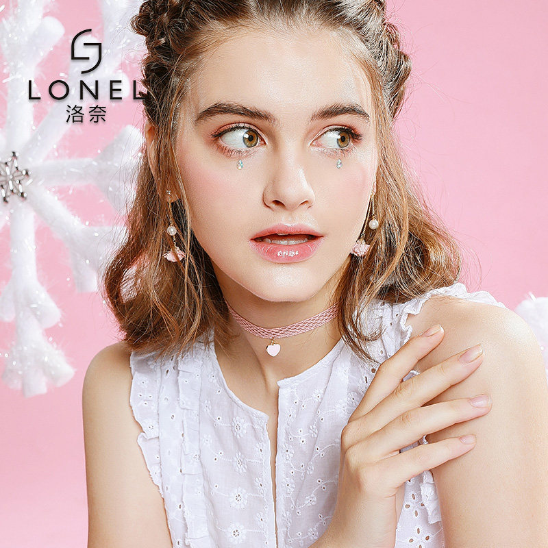 女气质简约choker网红潮小众锁骨链 lonel洛奈项链