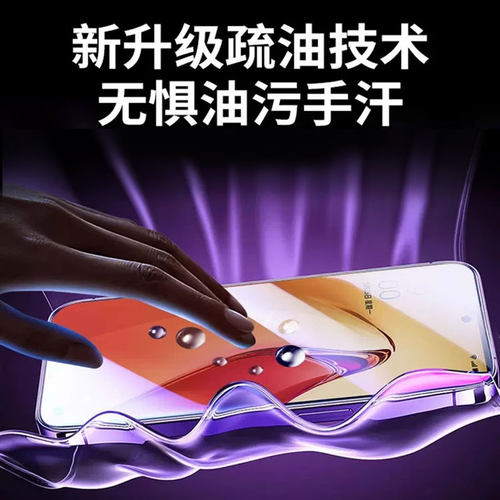 适用vivoy78钢化膜y77e无尘仓y76s速贴y93y74sy73t/y72y71贴膜m全屏y55s/y97y52t/33/32/50/y5s防摔y89手机膜 - 图2