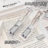 Transparent compact mini portable office stapler