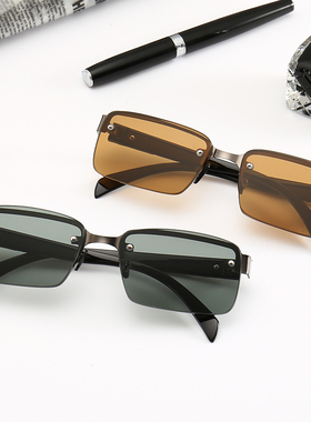 遮阳司机墨镜水晶石头太阳眼镜男