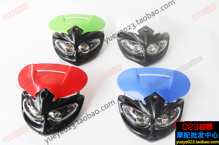 Декоративная LED-фара для кроссового мотоцикла Cross-country Double/Triple/Four Eye