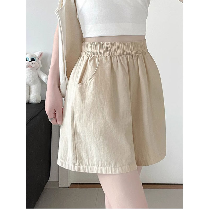 胖mm300斤棉麻工装短裤女春夏新款大码宽松显瘦外穿运动黑色短裤,淘宝优惠券,粉丝福利购,淘宝优惠卷