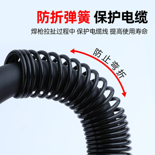 重型气保焊枪QTB-200A/350A/500A工业级二保焊机配件焊把线5米8米 - 图2