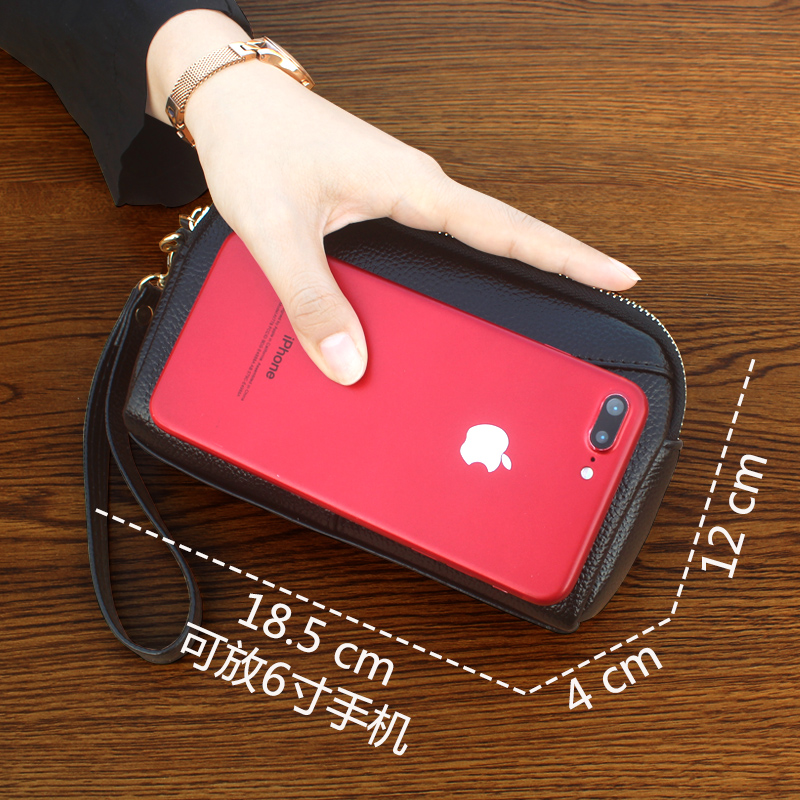 千色变潮包店新款日韩时尚手拿包女大容量贝壳包 女士手抓包零钱包小包包1