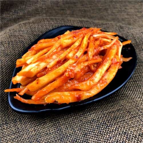 延边朝鲜风味正宗拌桔梗咸菜美食拌狗宝咸菜下饭菜泡菜每份250g - 图0