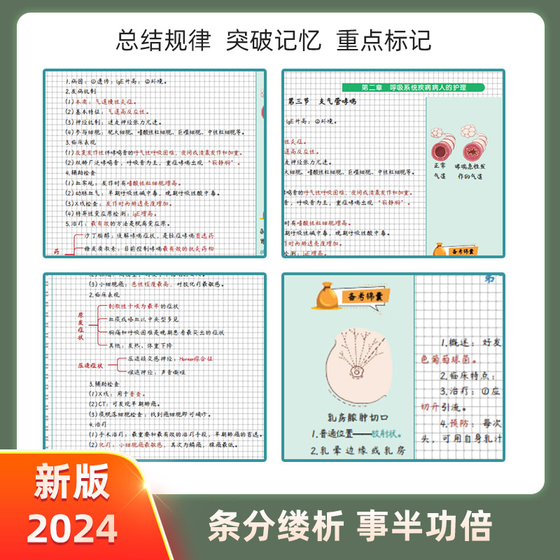 主管护师备考2025年护理学中级考试名师直播笔记历年真题库模拟试卷2024人卫版教材轻松过学霸宝典口袋书丁震习题集试题练习题军医 - 图2