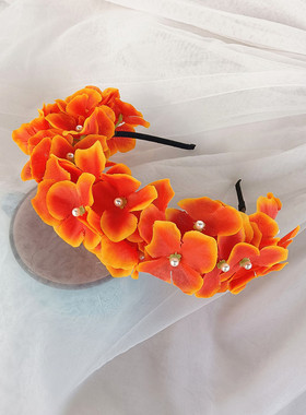 发箍花仙子广场舞头花演出发饰品