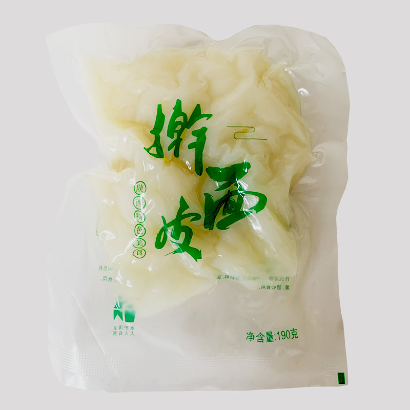 陕西擀面皮商用宝鸡凉皮岐山特产红油面皮西安方便速食真空包装,淘宝优惠券,粉丝福利购,淘宝优惠卷