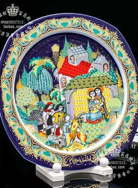 Rosenthal1983年度生日陶瓷盘
