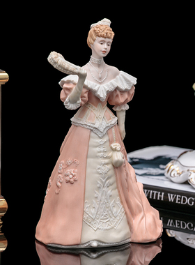 wedgwood人偶礼品婚房陶瓷娃娃