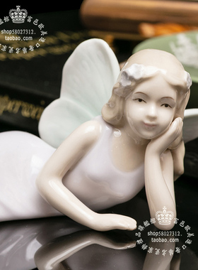 RoyalClass手绘陶瓷花仙子