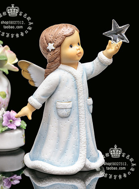 天使德国Goebel高宝陶瓷祈福摆件