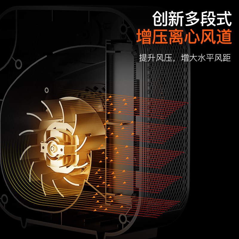 美菱小鱼专卖店美菱取暖器电暖风机电暖气小太阳家用节能浴室小型省电速热电暖器2