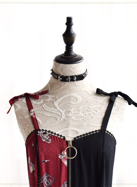 洛丽塔lolita铆钉哥特蒸汽项链