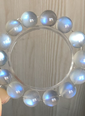 天然月光石手链水玉冰魄