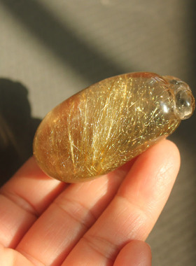 天然水晶毛衣链吊坠送挂绳