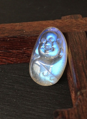 天然宝石级一物一图吊坠