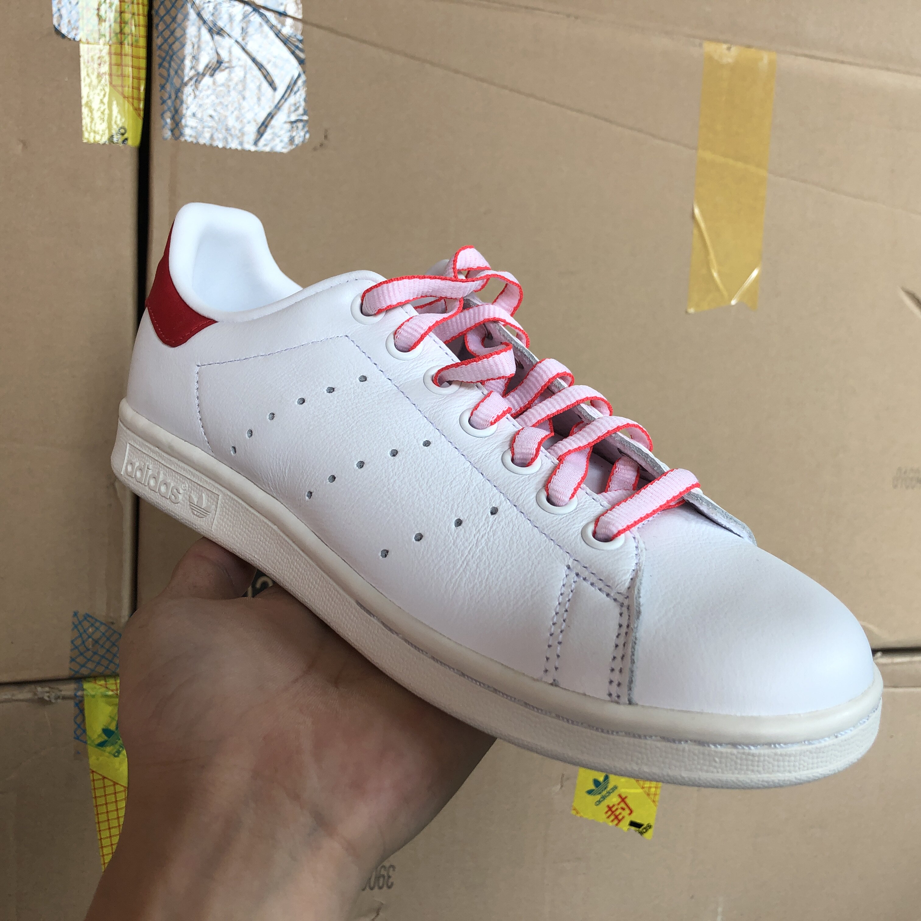 adidas阿迪达斯 三叶草 男女史密斯经典百搭运动休闲板鞋ee9691