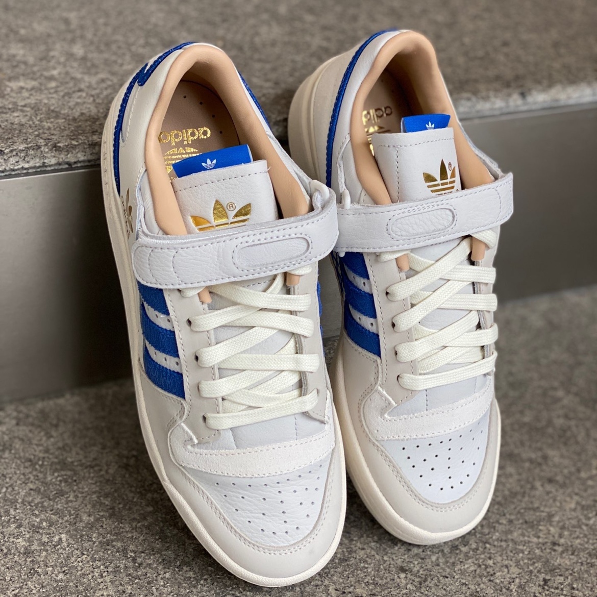 Adidas/阿迪达斯三叶草FORUM 84 LOW男女同款运动休闲鞋 H03721 - 图0