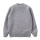 All-match autumn and winter pure cashmere base shirt for boys and girls