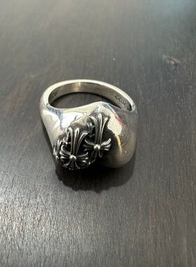 925纯银新款爱心墓葬戒指女