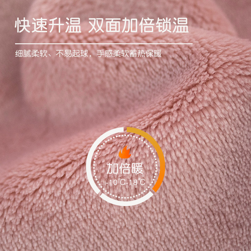 珊瑚绒睡袍女春秋2024年新款加厚加绒法兰绒家居服睡衣女秋冬浴袍,淘宝优惠券,粉丝福利购,淘宝优惠卷