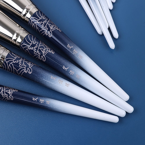 ENERGY/艾诺琪六合太平化妆套刷12支化妆刷套装散粉眼影晕染刷 - 图3