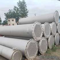 Supply 304 material stainless steel column pipe condenser 10 squared -300 squared stainless steel condenser
