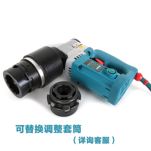 虎啸电动扭剪扳手H22/H24/H30钢结构扭剪型梅花螺栓套筒扭剪枪 - 图3