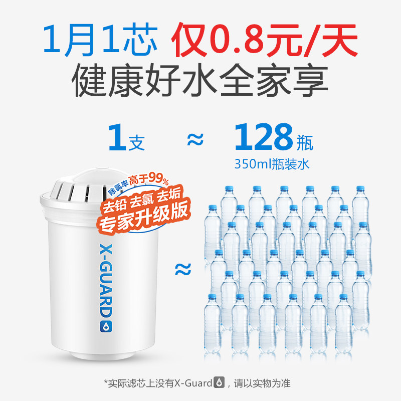 飞利浦2807净水壶 philips飞利浦飞鱼净水器