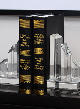 欧式风水晶书桌别墅摆件软装饰品