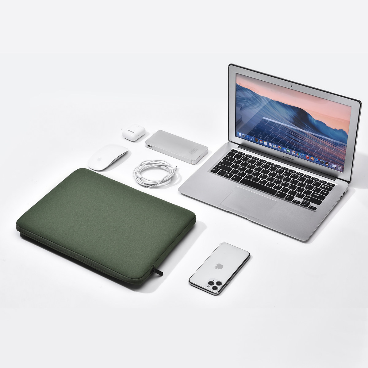 适用Acer宏碁非凡Go Pro笔记本宏基Plus Fun 16/14防泼水内胆包电源包收纳袋保护套 - 图2