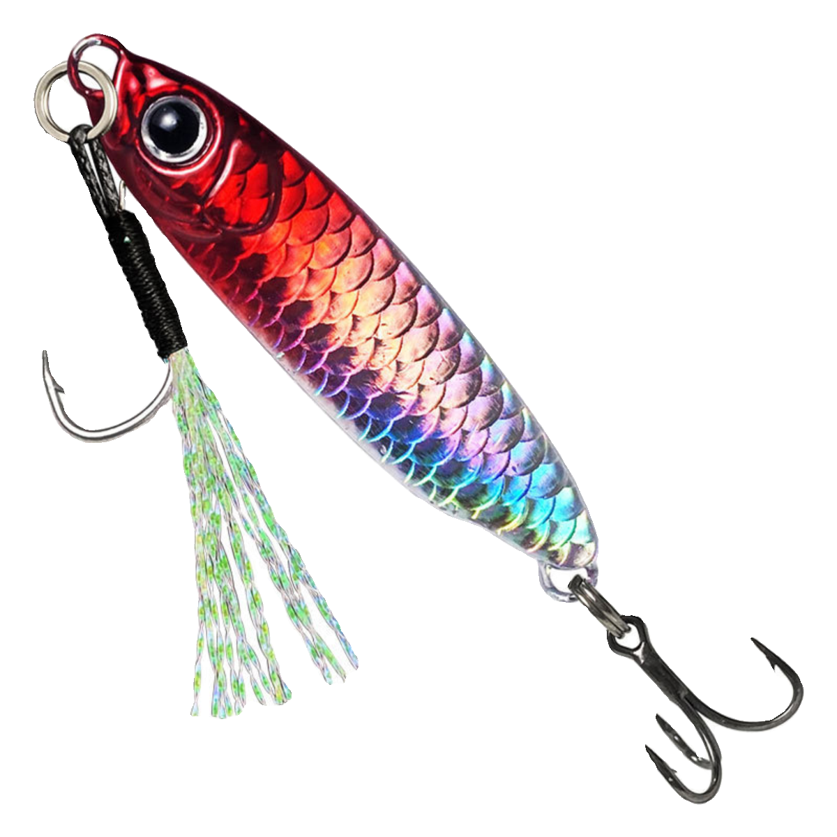 路亚远投仿生饵双沟反光鱼鳞纹飘落大物微物双钩小铁板爆钓硬假饵,淘宝优惠券,粉丝福利购,淘宝优惠卷