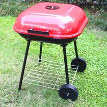 Manufacturer straight for burgers barbecue grill portable carrying barbecue grill Outdoor charcoal Gathering American BBQ barbecue grill