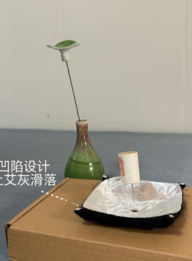 温针灸防落灰垫防火阻燃隔热重复使用艾灸垫防火布防艾灸灰神器