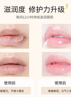 cibio2泰国睡眠养护唇膜保湿补水去死皮淡化唇纹防裂cb润唇膏修复